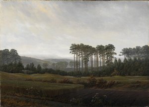 时间：下午1821-1822年 作者 卡斯珀·大卫·弗里德里希（Caspar David Friedrich）