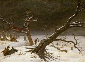 冬季景观 作者 卡斯珀·大卫·弗里德里希（Caspar David Friedrich）