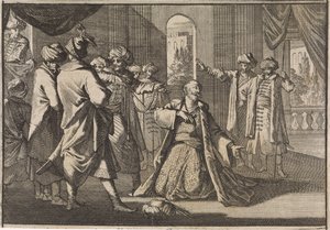 法卡丁埃米尔向苏丹穆拉特四世求饶，1633 年