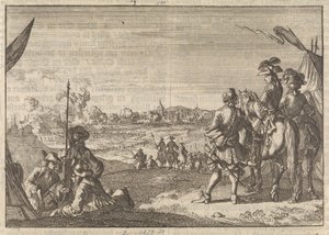 1672 年法军攻占奈梅亨 作者 卡斯珀·路肯（Caspar Luyken）