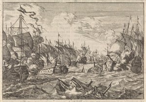 索莱拜战役，1672 年 作者 卡斯珀·路肯（Caspar Luyken）