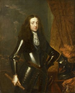 威廉三世 (1650-1702) 的肖像，奥兰治亲王，自 1689 年起成为英格兰国王 作者 卡斯珀·内舍尔