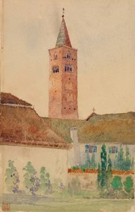 教堂塔，意大利，1898年。