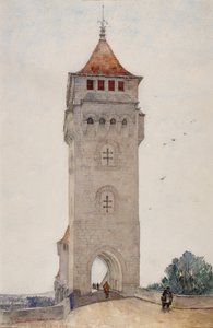 瓦伦特桥，卡奥尔，1926年。 作者 卡斯吉尔伯特