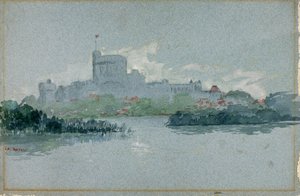 英国温莎城堡，1905年。 作者 卡斯吉尔伯特