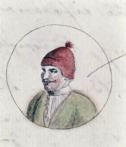 亨利八世，1790年（钢笔和墨水在纸上） 作者 卡桑德拉·奥斯丁