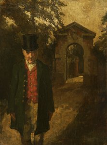 保罗，Tabley Hall的搬运工（詹姆斯霍尔，珀蒂的波特40年） 作者 凯瑟琳·芭芭拉·索斯比