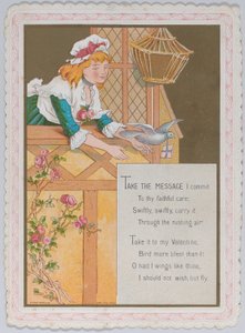 瓦伦丁，1874年。 作者 凯瑟琳·格林威