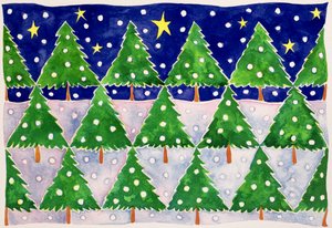 星星和雪 作者 凯茜·巴克斯特（Cathy Baxter）