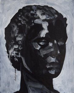 贝拉多娜：玛丽娜，2014 年（纸上油彩和丙烯）