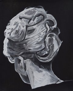 贝拉多娜：社交名媛 2013（纸上油彩和丙烯） 作者 凯茜·洛马克斯