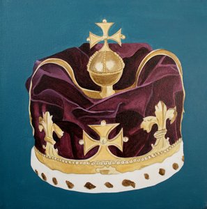 皇冠珠宝》，2001 年（布面油画） 作者 凯茜·洛马克斯