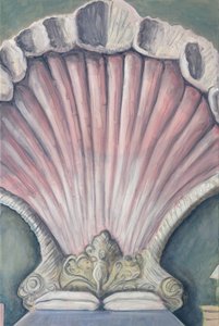 维纳斯之床》，2023 年（亚麻布油画） 作者 凯茜·洛马克斯