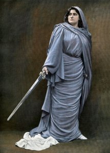 法国女高音歌唱家Lucienne Breval（1869-1935）在巴黎歌剧“Le fils de letoile”中担任丝芙兰，1904年7月1日，法国报纸剧院的Cautin et Berger摄