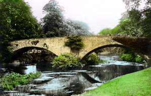 坎布里亚郡肯代尔Levens Bridge，1926年。