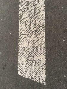 构图 - 街道，2019（照片） 作者 塞西尔·贾梅特