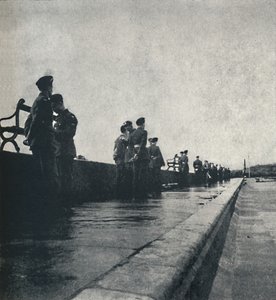 1941年，Aldis灯闪烁读取信号