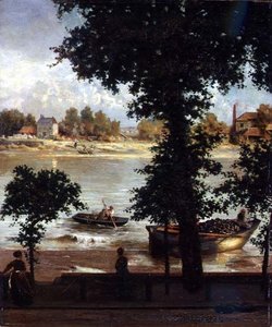 Chelsea Embankment 作者 塞西尔·戈登·劳森