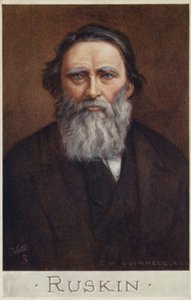 约翰拉斯金（1819-1900），英国作家，艺术评论家，艺术家和社会思想家