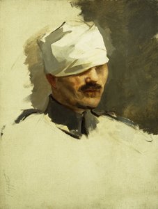 让·朱利安·莱莫尔登特中尉c。 1918年（布面油画）