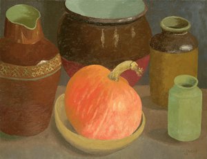 南瓜和盆 作者 塞德里克·莫里斯