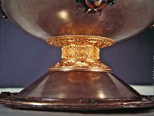 利默里克郡Reerasta的Ardagh Chalice（镀银，珐琅，黄铜和青铜的银色）（详细信息228699） 作者 凯尔特人