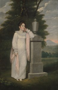 Cephas Thompson Olivia Leonard夫人，约1810-20年。 作者 塞法斯·汤普森