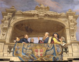 Macchiavelli，A。Gentili，Pier Capponi和Cavour（细节3433390）
