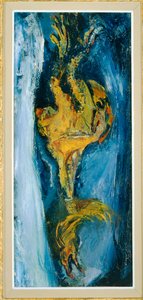 Le coq - 一只公鸡......（布面油画） 作者 Chaim Soutine
