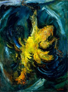 鸡，c.1926 作者 Chaim Soutine