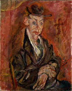 圆眼睛女人 作者 Chaim Soutine