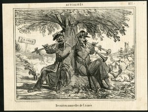 查里瓦里报》中的查姆（1819-1879）插图 - 最新克里米亚新闻 - 战争、音乐、犯罪（克里米亚战争