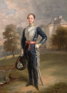 利克斯蒙特的乔治·拉姆齐中尉的肖像，1838年
