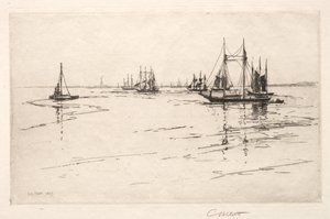 布特米尔克海峡，纽约，1889年。