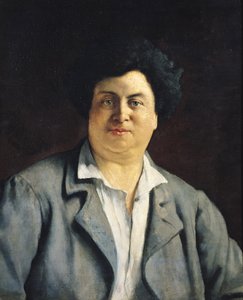 Alexandre Dumas Pere（1802-70）的肖像，1878年