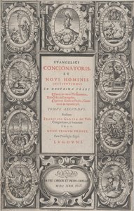 Evangelicus Concionatoris, et Novi Hominis Institutionis的封面画，1622年。