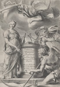Vnuiersa Historia Profana的正面插图，约1630-70。