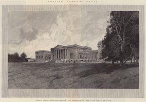 英国家园，Stowe House，白金汉郡，巴黎后期居住区