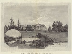 英国家园，威利公园，佛瑞斯特勋爵的所在地 作者 Charles Auguste Loye