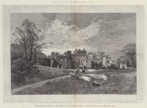 Hawarden城堡，右翼尊敬的威廉Ewart Gladstone，议员