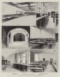 米德尔塞克斯医院医学院的新建筑 作者 查尔斯·奥古斯特·洛伊