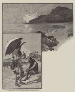 沃尔特·贝桑特（Walter Besant）给她打电话 作者 查尔斯·奥古斯特·洛伊