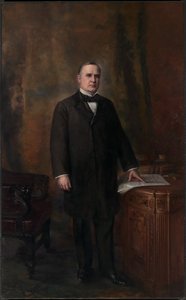 威廉-麦金利，1899年。 作者 查尔斯·艾尔·惠普尔