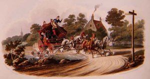 "令人震惊的理由"，由R.G. Reeve(fl.1811-37)雕刻，由Thomas McLean出版。