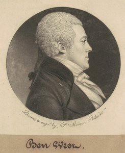 本杰明-韦斯特 作者 Charles BJ Fevret de Saint Memin