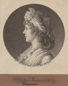 Eleanor Ramsay Fitzwilliam 作者 Charles BJ Fevret de Saint Memin