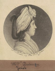 伊丽莎-苏珊-莫顿-昆西 作者 Charles BJ Fevret de Saint Memin