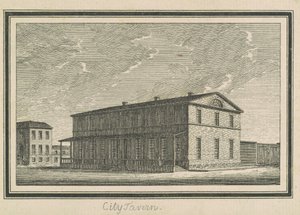 埃斯佩兰萨，城市酒馆 作者 Charles BJ Fevret de Saint Memin