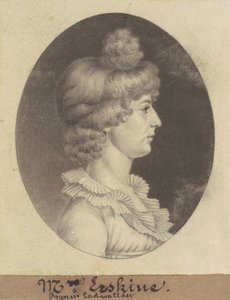 Frances Cadwalader Erskine 作者 Charles BJ Fevret de Saint Memin
