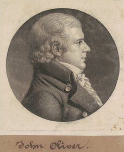 约翰-奥利弗 作者 Charles BJ Fevret de Saint Memin